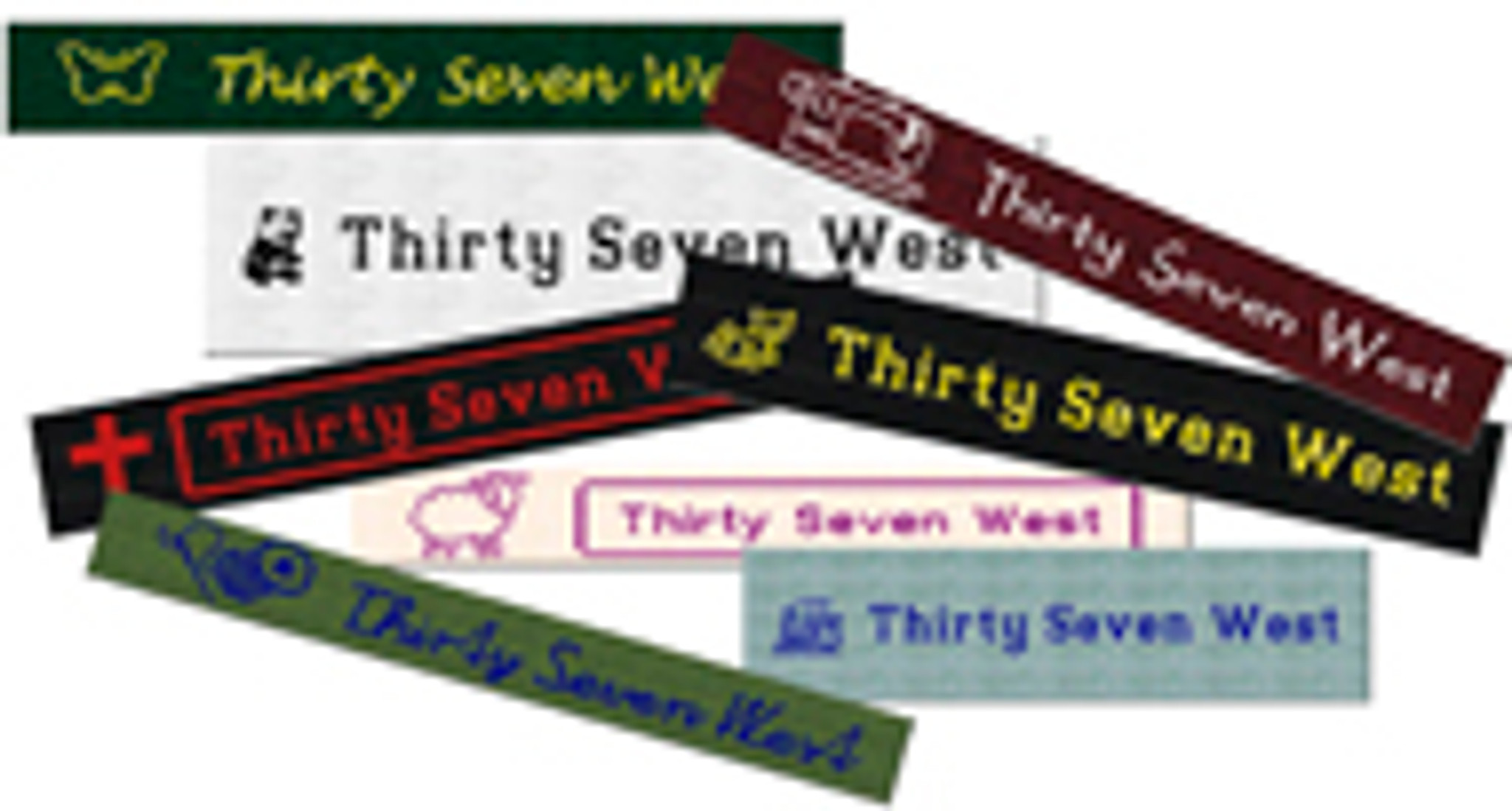 100% Cotton Woven Labels - 50+ Labels
